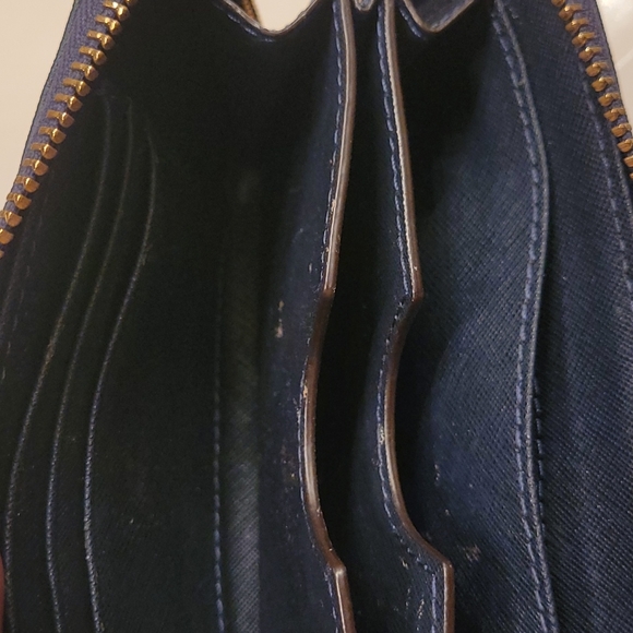 Navy Blue Michael Kors Wallet - Picture 3 of 4